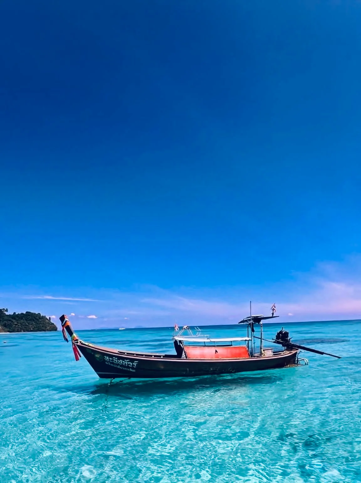Longtail boat from Phuket to Phi Phi