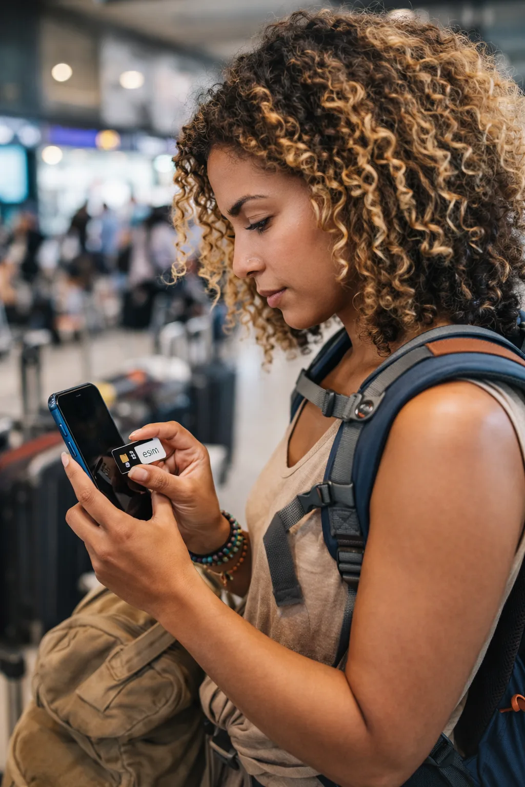 Phone data travel eSIM abroad Thailand