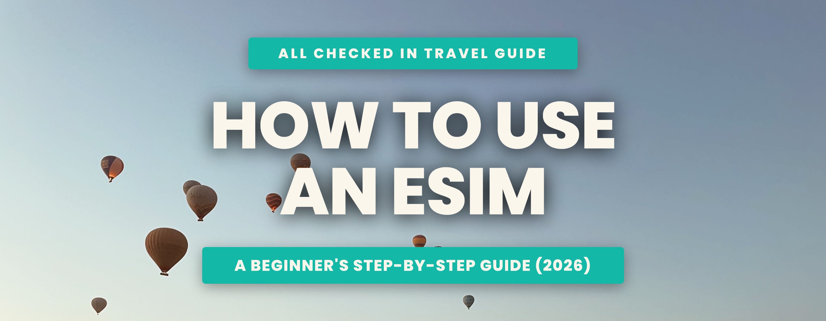 How to Use an eSIM: A Beginner's Step-by-Step Guide (2026)
